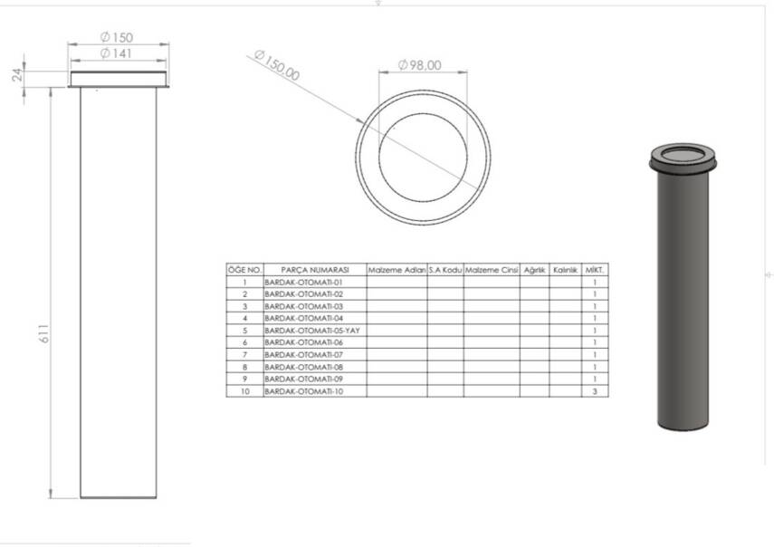 Dinamik Bardak Otomatı - 1