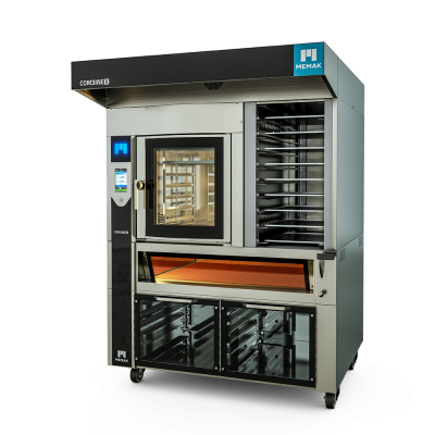 Memak Combinex Konveksiyonlu Fırın 6 Tepsili, Taş Tabanlı 4 Tepsili, Mayalama Kabinli, Elektrikli - Memak