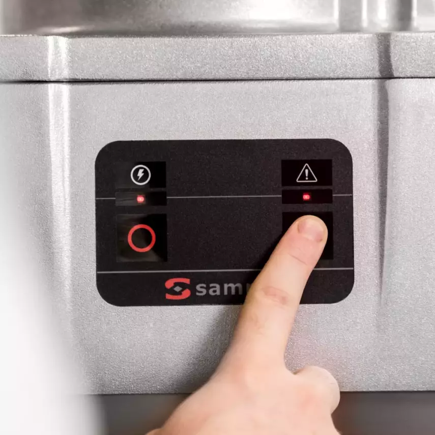 Sammic CA-41 Active Seri Sebze Doğrama Makinesi, Geniş Ağızlı, Sabit Hızlı, 550 W, 650 Kg/h, 1050719 - 2