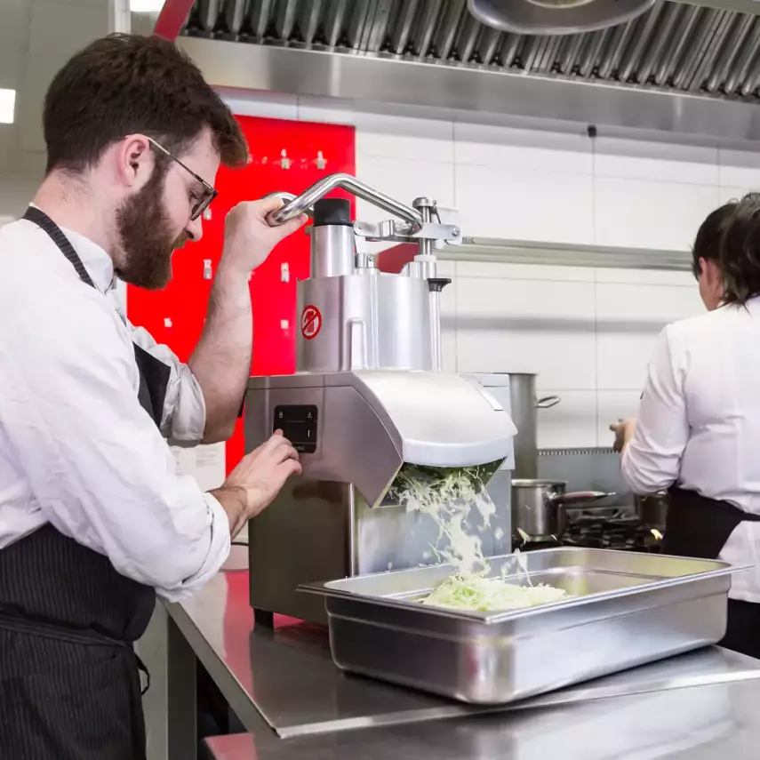 Sammic CA-41 Active Seri Sebze Doğrama Makinesi, Geniş Ağızlı, Sabit Hızlı, 550 W, 650 Kg/h, 1050719 - 3