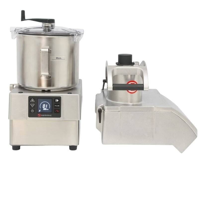 Sammic CK-38V Set Üstü Kombine Parçalayıcı ve Doğrayıcı Hız Ayarlı 1500 W 450 Kg / Saat 8 Lt - 1