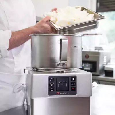 Sammic CK-45V Set Üstü Kombine Sebze Doğrama Makinesi, Hız Ayarlı, 1500 W, 650 kg/h, 5.5 lt, 1050769 - 4