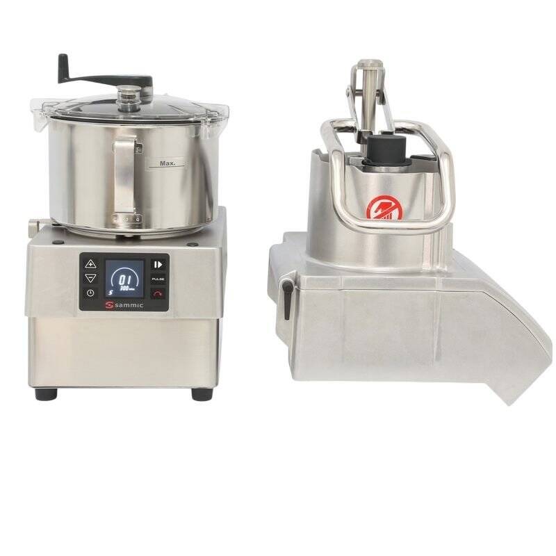 Sammic CK-45V Set Üstü Kombine Parçalayıcı ve Doğrayıcı Hız Ayarlı 1500 W 650 Kg / Saat 5.5 Lt - 1
