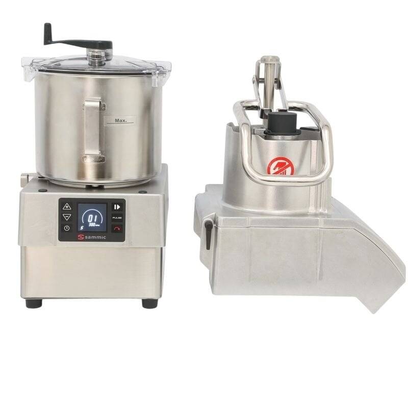 Sammic CK-48V Set Üstü Kombine Parçalayıcı ve Doğrayıcı Hız Ayarlı 1500 W 650 Kg / Saat 8 Lt - 1
