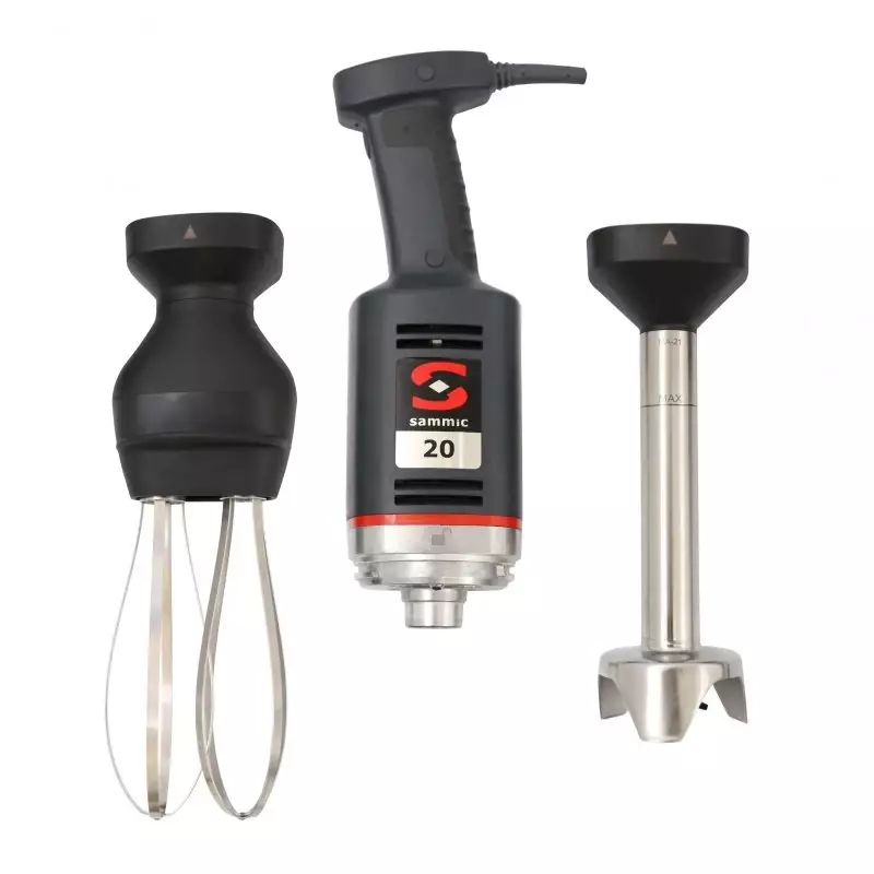 Sammic Combo El Mikseri ve Blenderi MB-21, Kol Uzunluğu 250 mm, Çırpma Uzunluğu 306 mm - 1