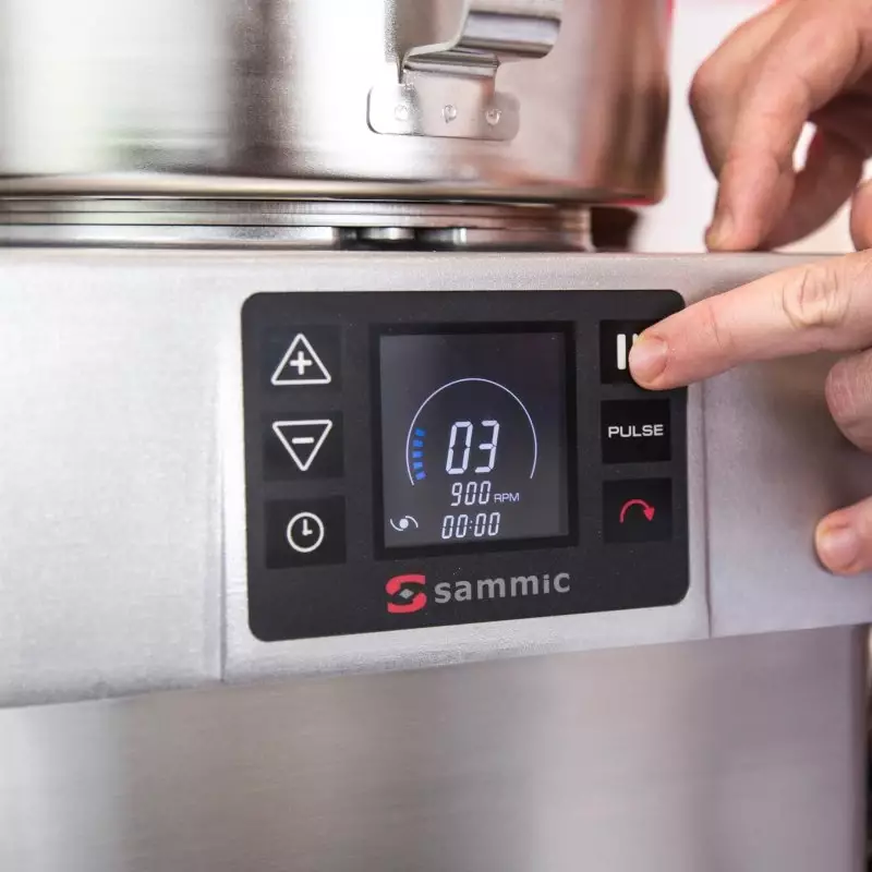 Sammic Active Seri İçin KE-5V Set Üstü Cutter Mikser, Sıyırıcılı, Hız Ayarlı, 5,5 lt, 1050834 - 4