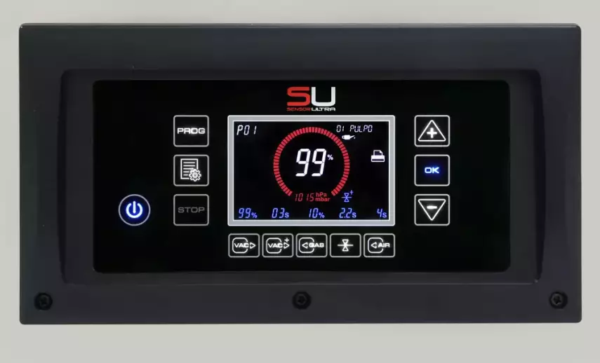 Sammic SU-606GP CC Ayaklı Vakum Paketleme Makinesi - 63m³, 46+46 cm Kapatma Ağzı, Çift Çene, Bluetooth, Printer, Gaz Bağlantısı, 1140851 - 2