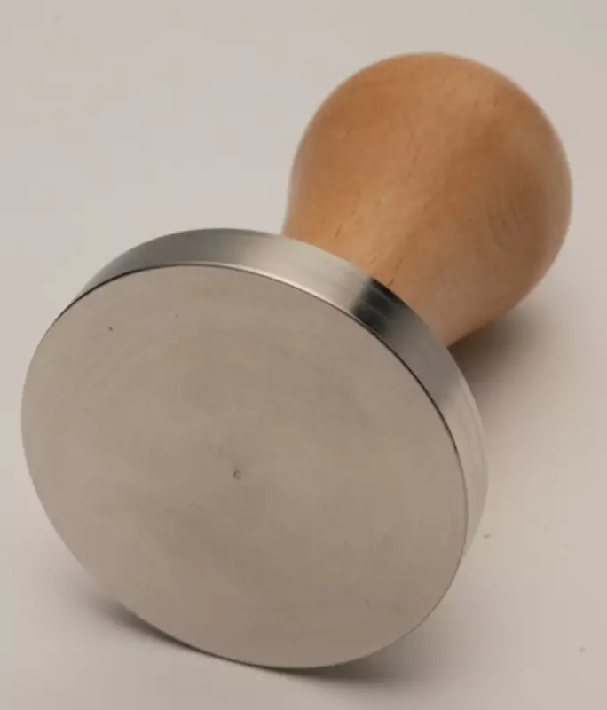 VNX Ahşap Saplı Tamper 58 mm , Naturel - 2