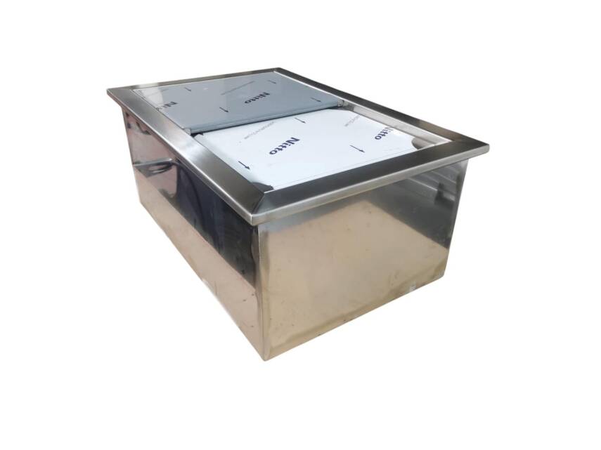 WR Tezgaha Gömme Buz Küveti, 400x600x250 mm - 2